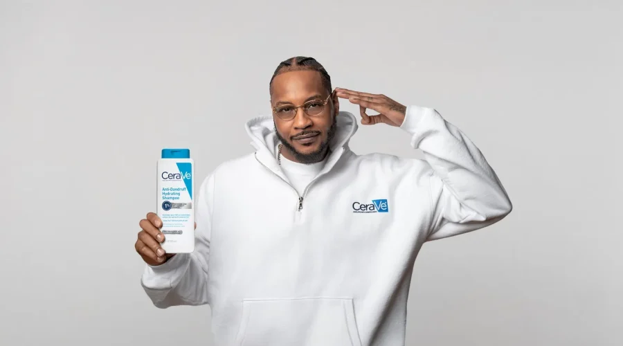 CeraVe Enlists Carmelo Anthony for Head Coach Campaign