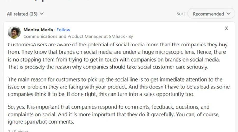 Deciding Who Manages Social Media Comments From Day One