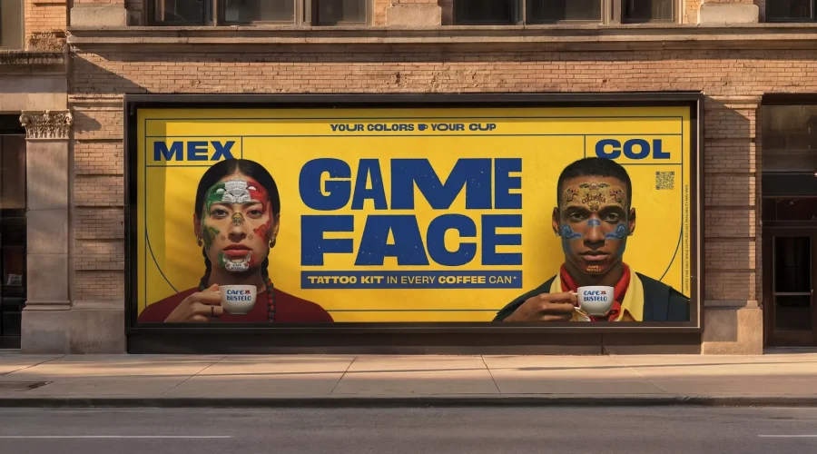Café Bustelo Game Face Tattoos Target World Cup Passion