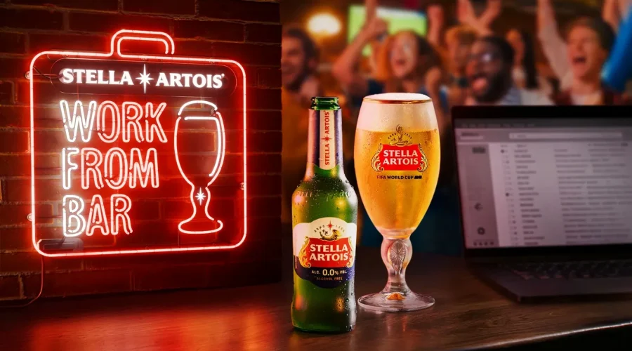 Stella Artois Covers Bar Tabs for World Cup Fans