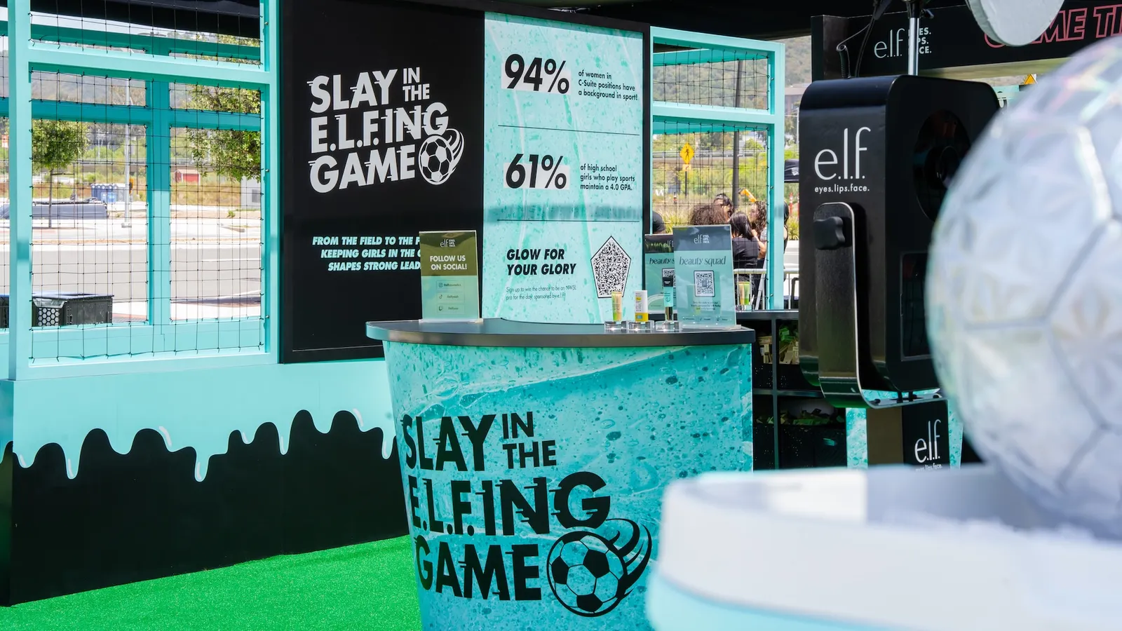 You are currently viewing E.l.f. Cosmetics Scores Big with Soccer Fan Activations