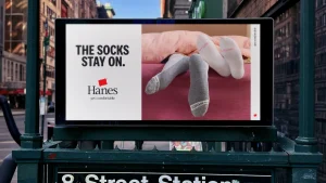 Read more about the article Hanes takes a risky approach to revamp its classic brand image