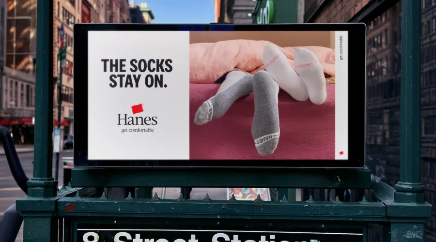 Hanes takes a risky approach to revamp its classic brand image