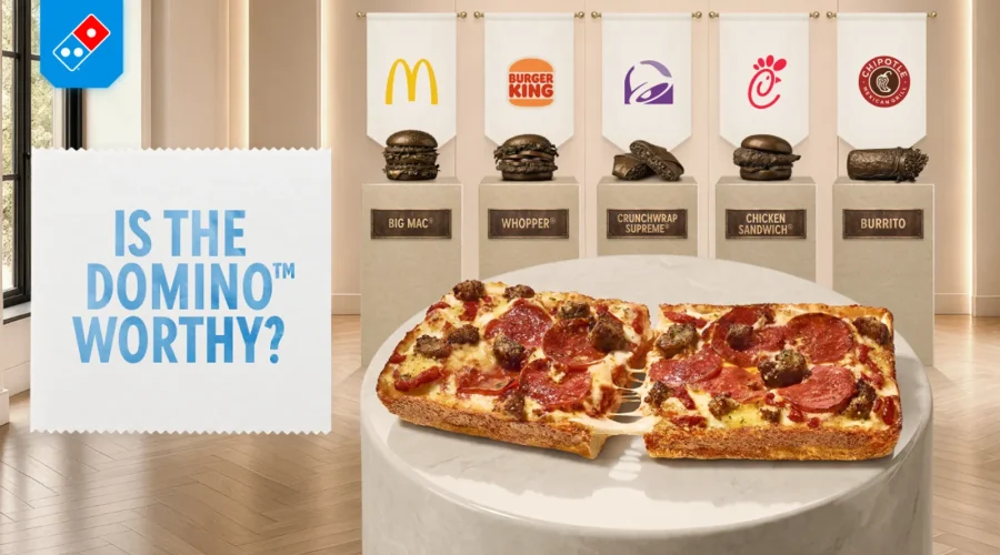 Domino’s Bold Attack on Fast Food Giants in New Ads